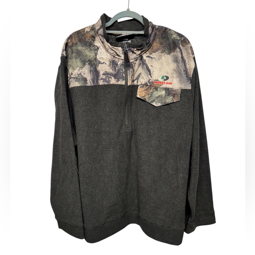 2/$20   Mossy Oak Men's 1/3 Zip Pullover